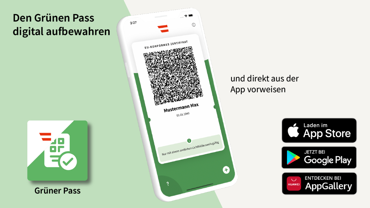 Der Grüne Pass für Smartphones