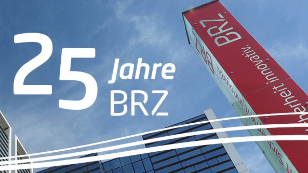 25 Jahre BRZ mit Blick auf das BRZ Gebäude