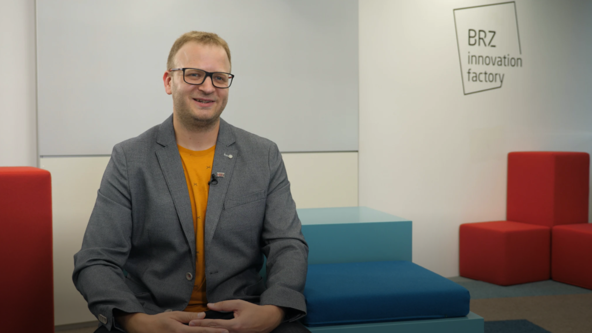 Matthias in der Innovation Factory