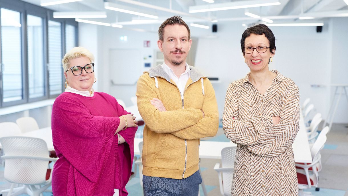 Gleichbehandlungsbeauftragte: Mokhareghi, Unger, Pete