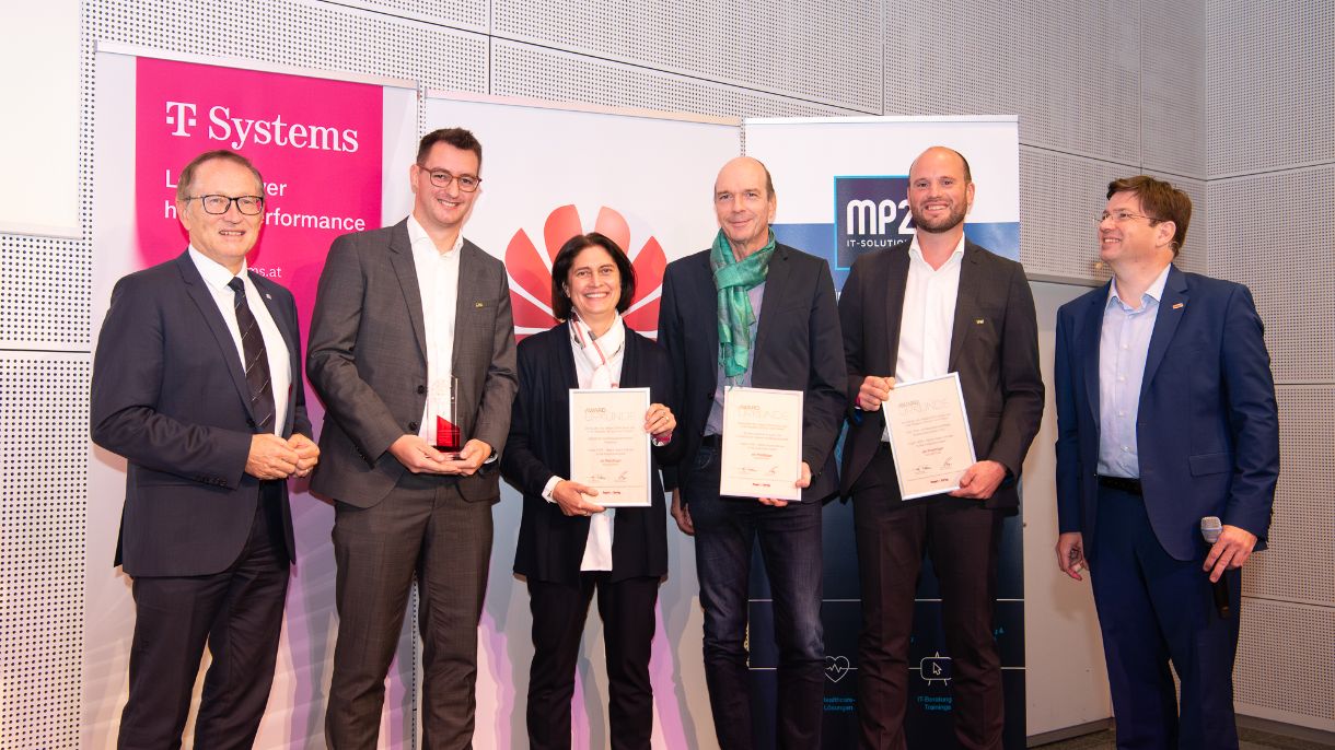 Gruppenfoto eAward Auszeichnung
