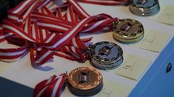 Medaillen der Austrian Cyber Security Challenge