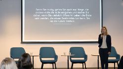 Sprecherin Daniela Wolf
