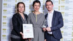 3 Personen erhalten Beste Arbeitgebermarke in Silber 2019