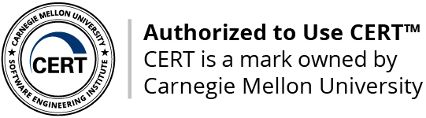 CERT Trademark, @Carnegie Mellon University CERT Trademark Logo