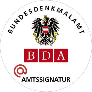 Amtssignatur Bundesdenkmalamt, @BRZ Amtssignatur Bundesdenkmalamt