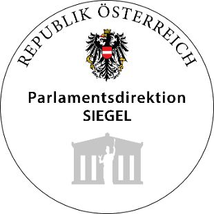 Parlamentsdirektion Siegel, @BRZ Parlamentsdirektion Siegel