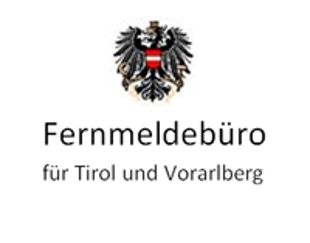 Logo des Fernmeldebüros für Tirol und Vorarlberg