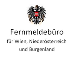 Logo des Fernmeldebüros für Wien, Niederösterreich und Burgenland