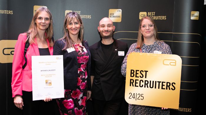 Best Recruiters: BRZ zum fünften Mal in Folge Branchensieger 