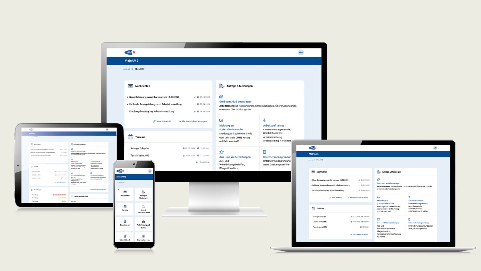 MeinAMS Portal