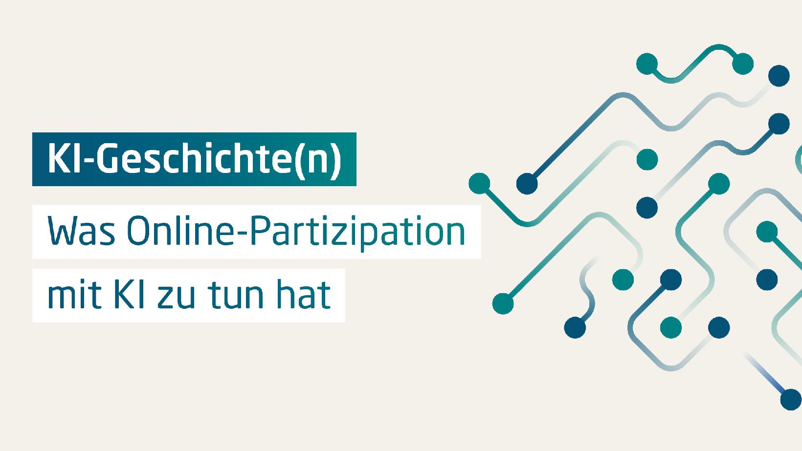 Was Online-Partizipation mit KI zu tun hat