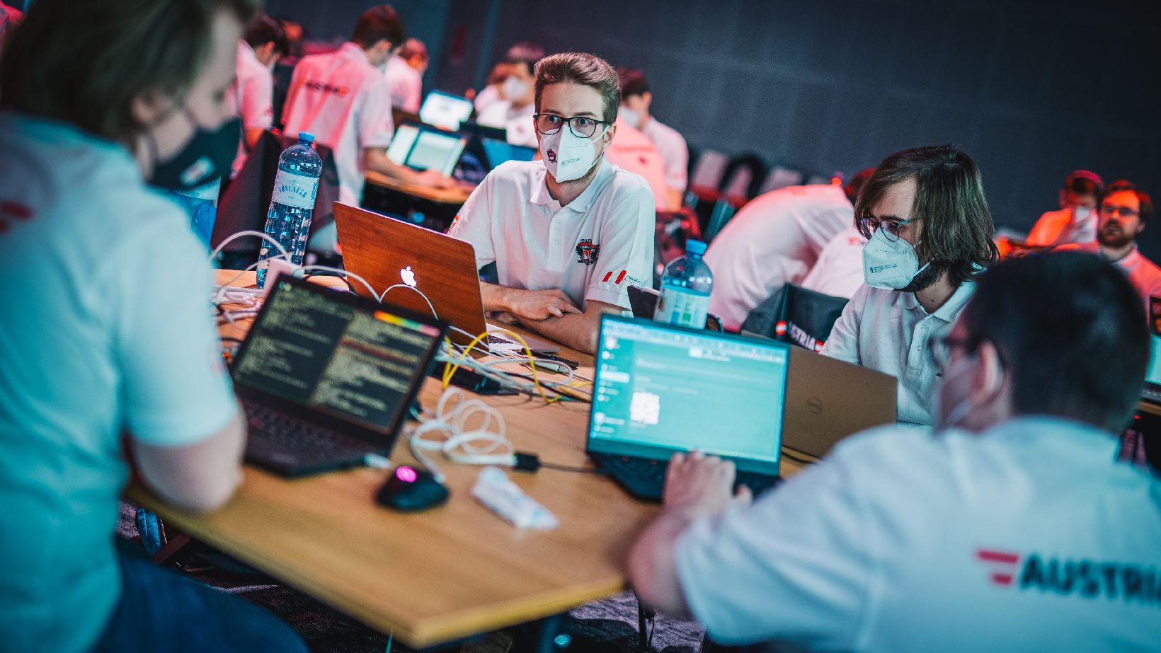 Teilnehmer der Austrian Cyber Security Challenge