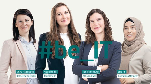 #be_IT - BRZ Kolleginnen für die Recruiting Kampagne