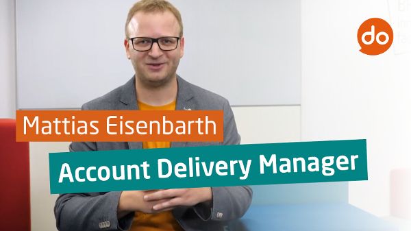 Thumbnail für Video: Mattias Eisenbarth: Account Delivery Manager